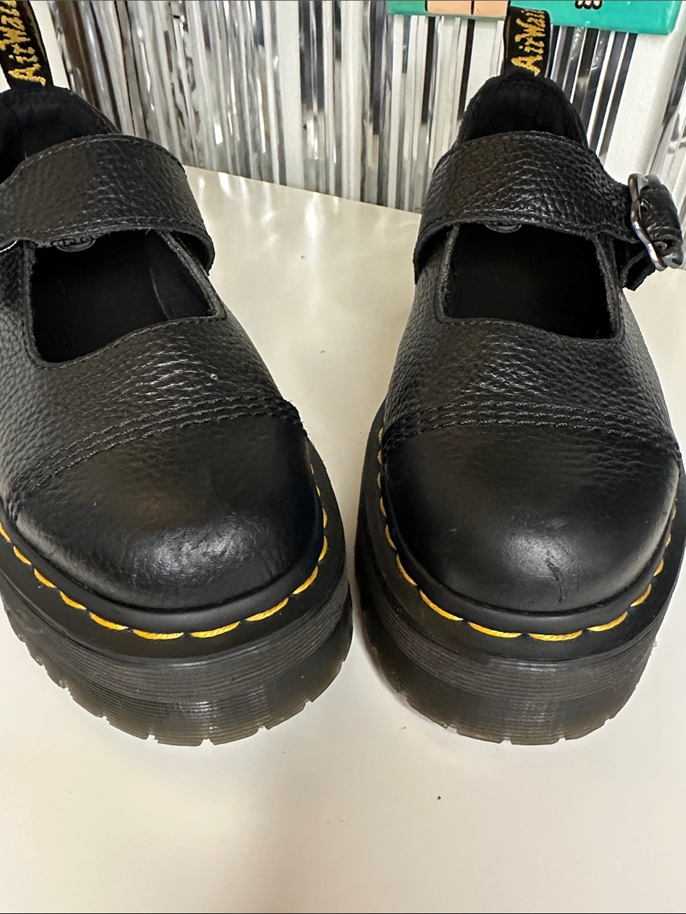 Dr. Martens - Addina Flower Buckle Platform - Picture 3 of 8